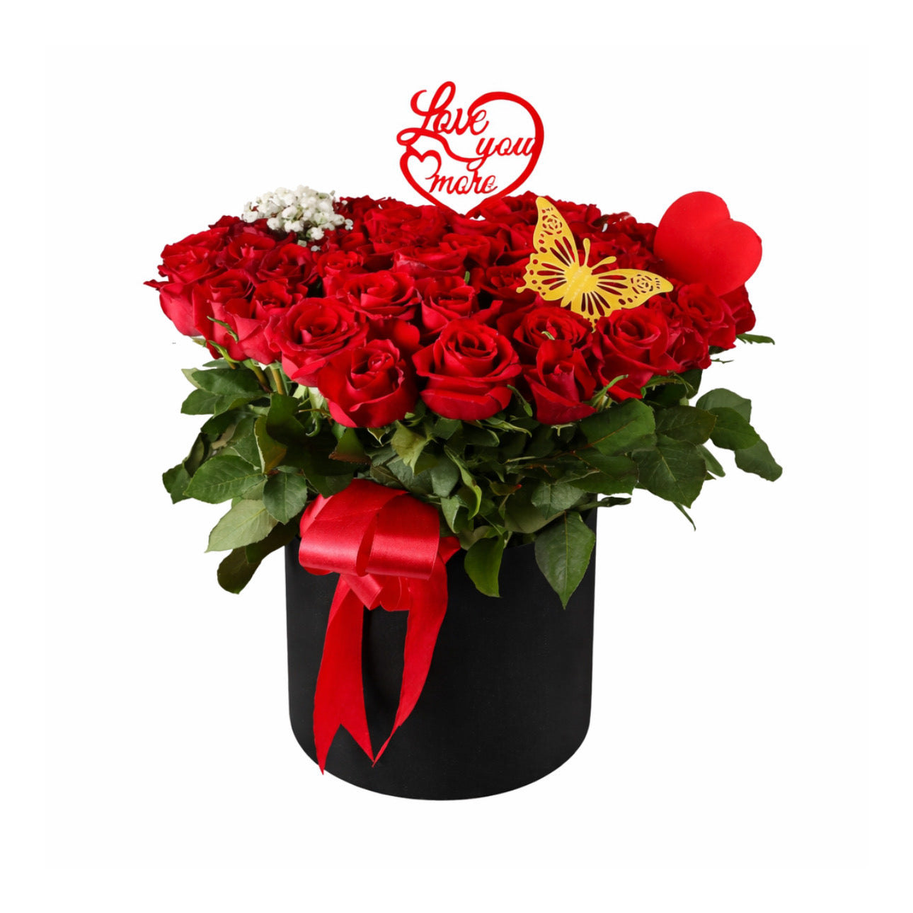 Love You More Rose Box