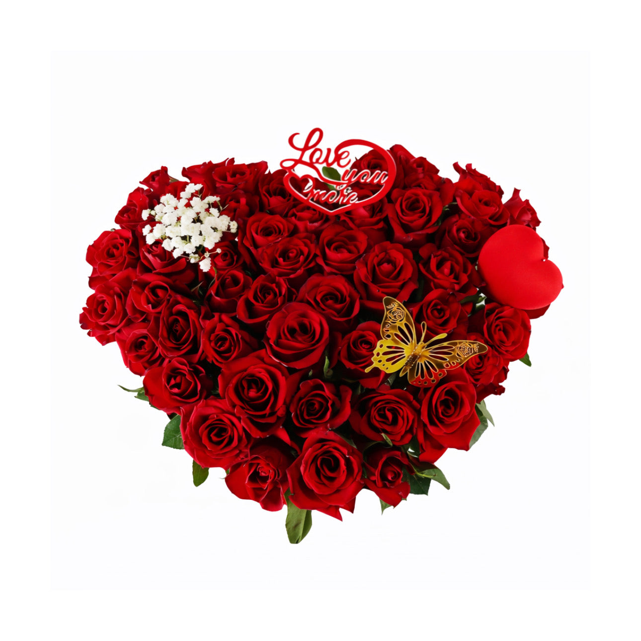 Love You More Rose Box