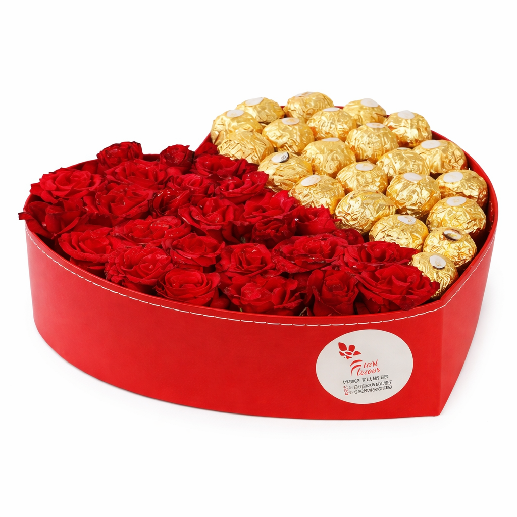 Passion & Gold Heart Box