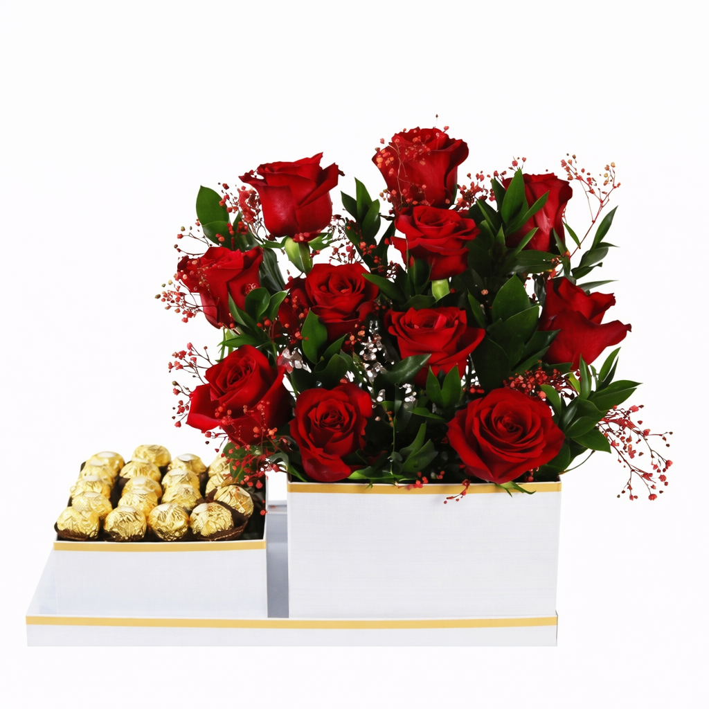 Crimson Elegance Gift Set