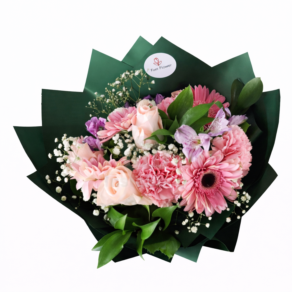 Emerald Blush Bouquet