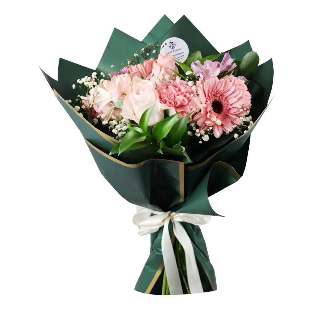 Emerald Blush Bouquet