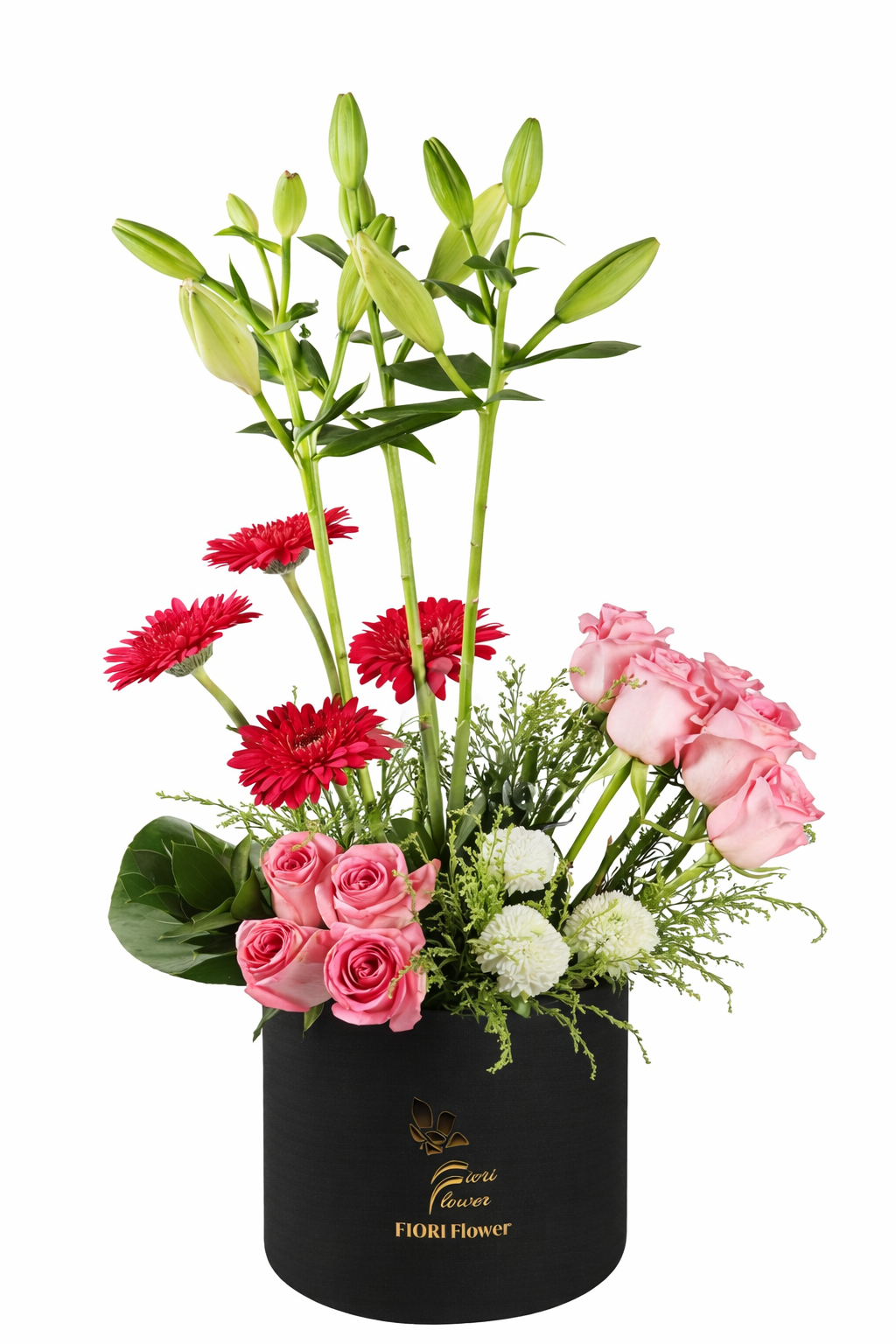 Blush & Scarlet Elegance