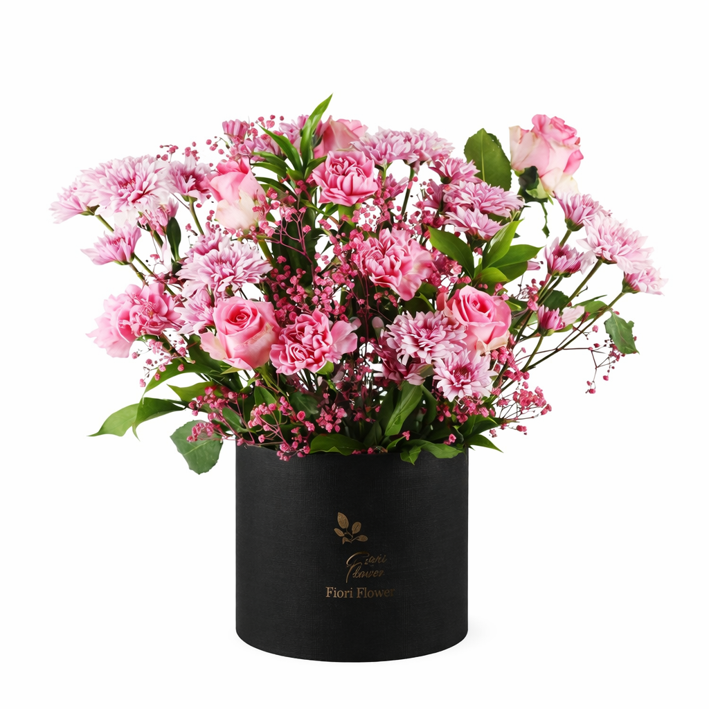 Pink Velvet Bloom Box