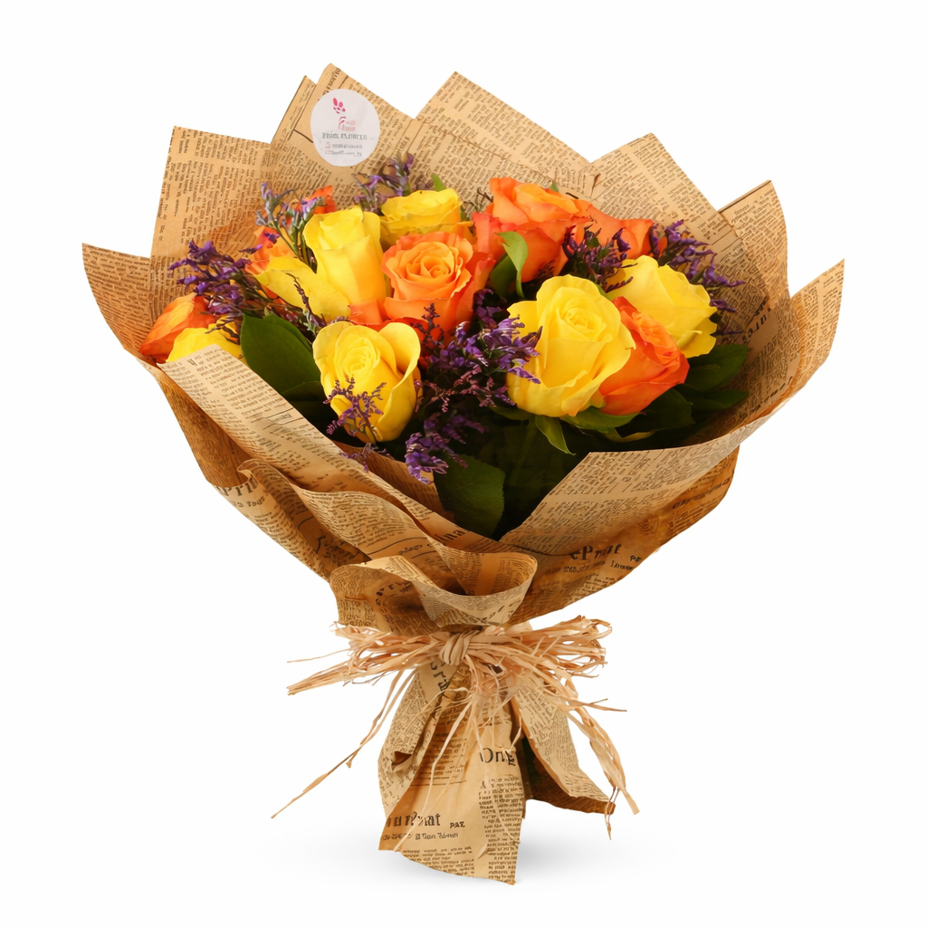 Sunset Harmony Bouquet