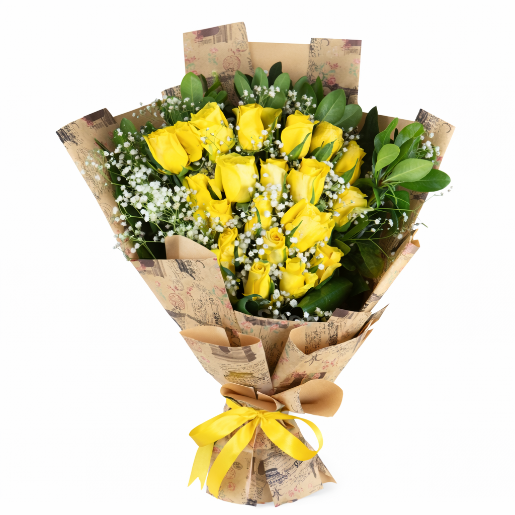 Golden Sunshine Roses