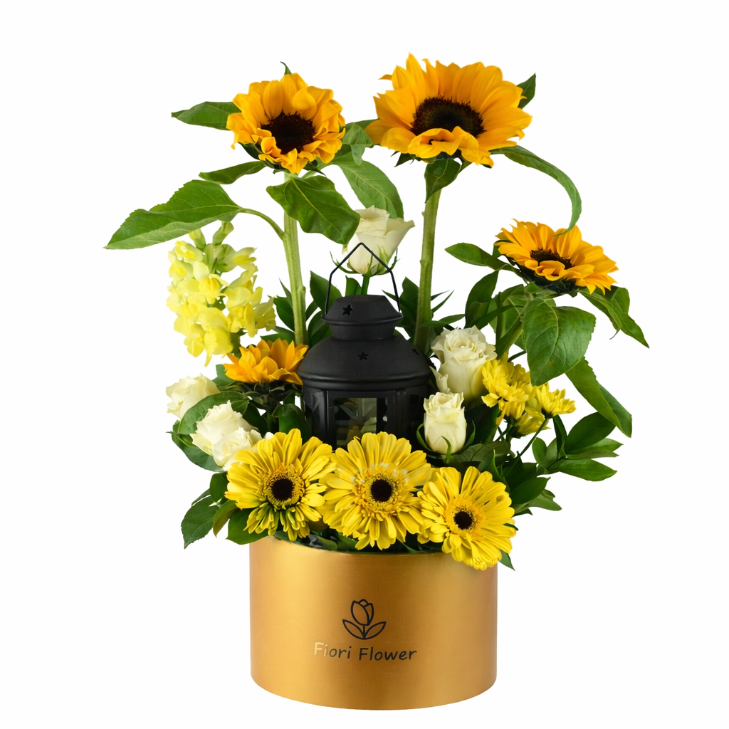 Golden Sun Lantern