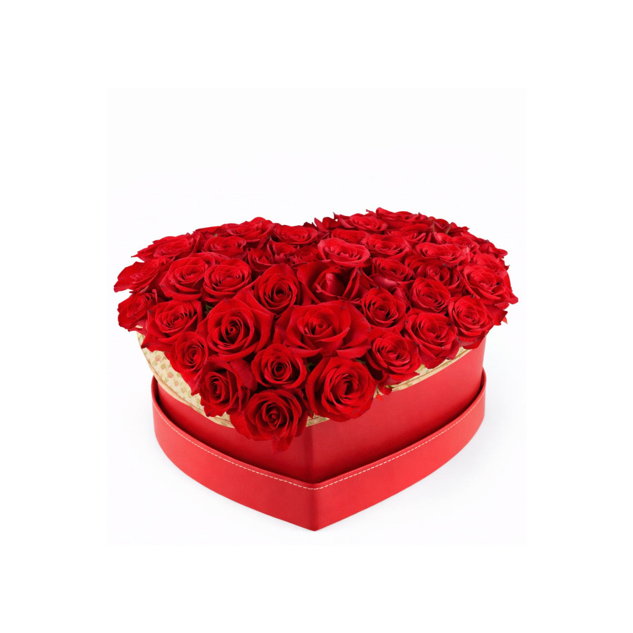 Scarlet Heart Rose Box